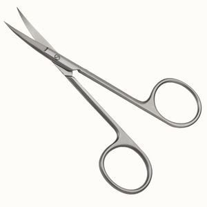 Ciseaux oculaires et fins courbés Également disponibles en droit et dans toutes les tailles Ciseaux chirurgicaux en acier inoxydable Fourniture de qualité allemande - Product Image 1