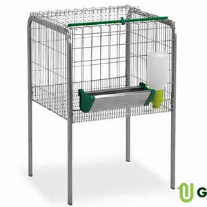 Cage for fattening chickens 1 compartment