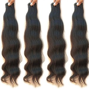 Full Cuticle and Aligned High Quality Virgin Indian South Temple Human Hair <b>Extensions</b> - Product Image 1