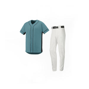 Ropa deportiva de béisbol y sóftbol barata hecha en Pakistán, uniformes transpirables al por mayor en tallas grandes, estilo establecido - Product Image 1