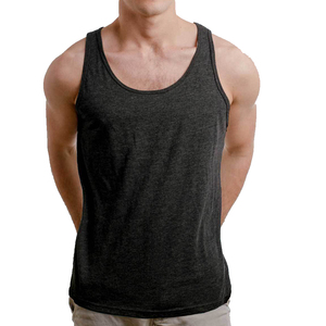 Chaleco Atlético ajustado para hombre, camiseta sin mangas de entrenamiento informal con cuerpo cónico, tejido de punto transpirable para entrenamiento de fuerza - Product Image 2