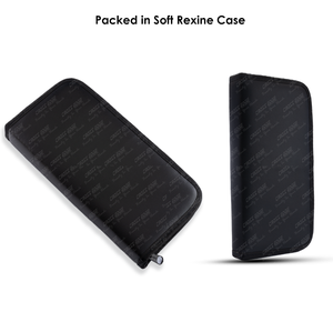 Professional Hair Extension Tools Kit Beads Pliers Parting <b>Ring</b> C Type Needles Scissor 12pcs <b>Clip</b> Loop with Wire Black Case - Product Image 6