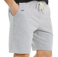 Shorts de sport pour hommes en velours côtelé 100% coton, couleur unie, décontractés, respirants, longueur genou, écologiques, pour la gym, très demandés, prêts à être expédiés du Bangladesh