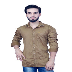 EW 2023 Stylish 100% ottotton lank Lain Ull leleeve Men camisa acation hirhirts con diferentes colores y tamaños - Product Image 1