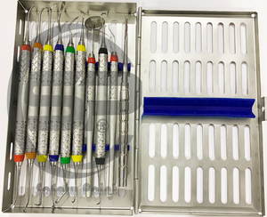 Escarificador Dental Gracey, kit de herramientas para limpieza Dental, con cureta, escalador Dental peridontal, 10 unidades - Product Image 5