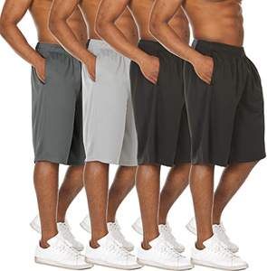 2021กางเกงขาสั้นผ้าฝ้ายผู้ชายไซส์ XL XS สีทึบกางเกงออกกำลังกายบาสเก็ตบอลสำหรับนักปั่น100% ฤดูร้อน - Product Image 4