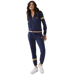 Ensemble survêtement jogging pour femme, sweat-shirt et pantalon de survêtement en molleton uni, 2 pièces, design personnalisé 2024 - Product Image 1