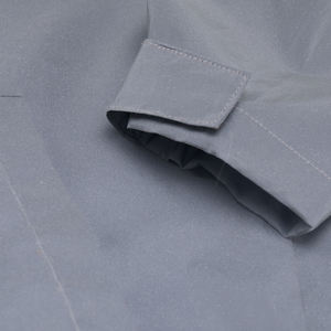 Arc-en-ciel 7 couleurs résistance à l'eau Long manteau court veste à fermeture éclair complète Velcro ajusté paquet à capuche léger respirant - Product Image 4