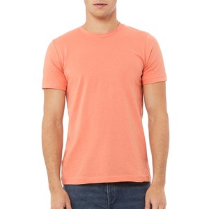 60% coton/40% polyester t-shirts Bella + toile 3001 unisexe jersey à manches courtes t-shirts-orange - Product Image 4