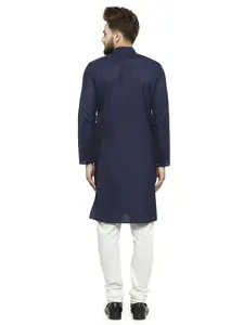 Custom Made Mannen Kurta Pyjama Set 100% Katoen Kurta Voor Mannen Indian Mannen Shirt