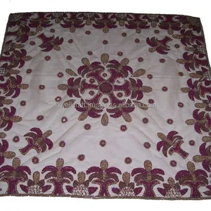 beaded embroidery table cover