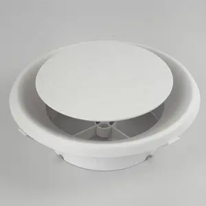 冷却和加热系统中的Hvac圆形ABS塑料锥形圆形天花板空气扩散器