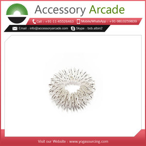 Anillo de Acupresión para Terapia del Dolor Sujok, Blanco/Color Personalizado, Embalaje en Caja de Regalo, Marca OEM India - Product Image 3