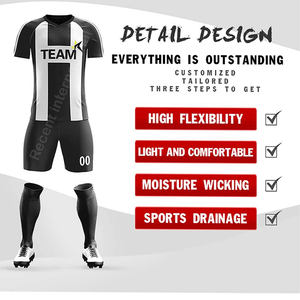 Uniforme de fútbol fabricado profesional establece técnica de sublimación precio económico - Product Image 5