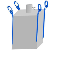 Sac de conteneur en vrac FIBC Jumbo PURSUIT Modèle 136 U Panel 1 Tonne 5:1 SWL en gros