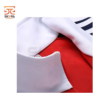 Ropa Deportiva de gimnasio de algodón/poliéster con logotipo personalizado, traje de pista de alta calidad, diseño al por mayor - Product Image 4