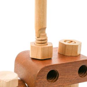 [2,6] venta al por mayor de coche de madera bloque de juguetes educativos para niños - Product Image 5