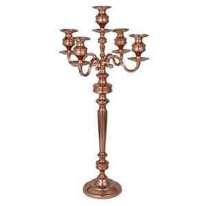 Chandelier en métal décoratif Bougeoir fait main de qualité supérieure Bougeoir de mariage décoratif en gros - Product Image 5