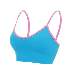 Soutien-gorge de sport pour femmes sexy, dernier design, superbe qualité, soutien-gorge de sport coloré, nouveau soutien-gorge de sport à une épaule unique