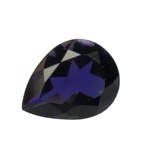 10X14mm poire coupe naturelle IOLITE prix de gros usine de haute qualité à facettes pierres précieuses en vrac par carat IOLITE NATURELLE - Product Image 3