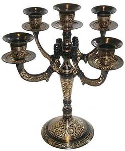 DIFFERENT TYPES of BRASS <b>CANDELABRA</b> and CANDLE SET BRASSWORLD INDIA - Product Image 3