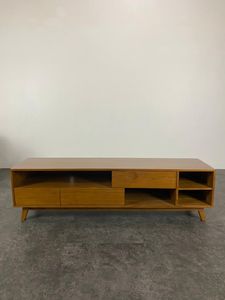 Meuble TV classique en bois de teck Design simple moderne pour une utilisation polyvalente des meubles Entrepôt de salon Environnements extérieurs extérieurs - Product Image 2