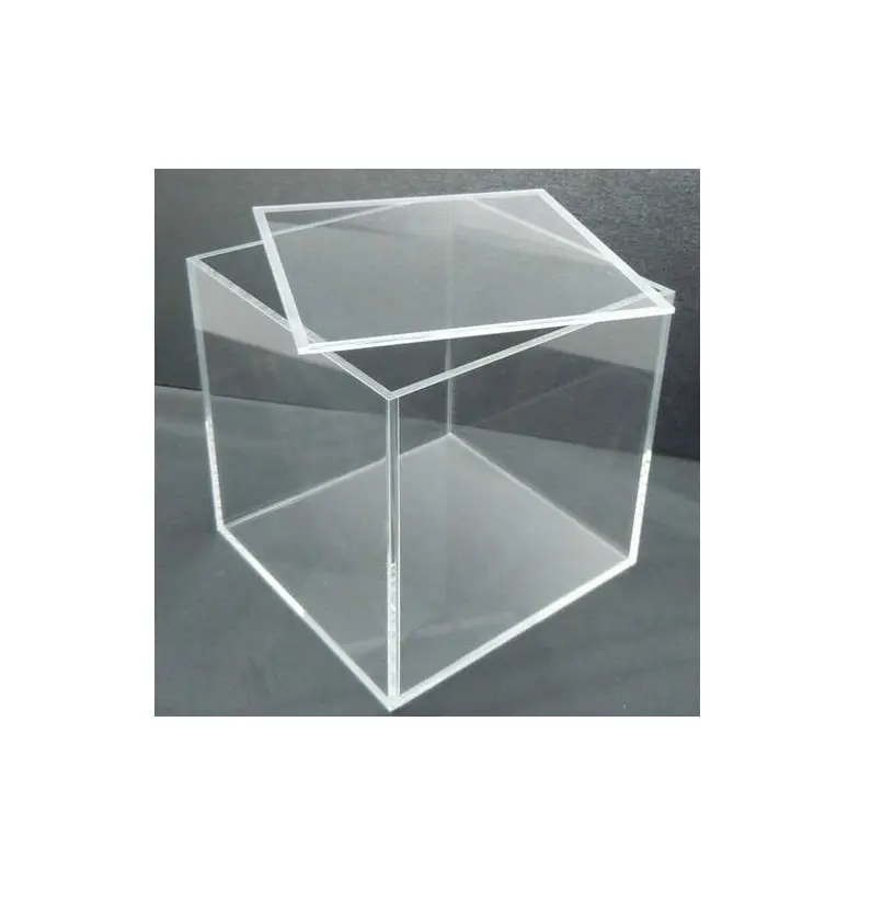 Acryl Box Voor Clear Handgemaakte Transparante Donatie Acryl Visitekaartje Display Stembus Ideeënbus