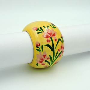 Elegante, respetuoso con el medio ambiente, cuentas de colores acrílicas, servilletero, diseño moderno para fiesta, boda, cena festiva, decoración de mesa - Product Image 3