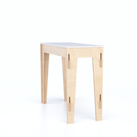 Meuble de présentation en bois emboîtable HM-3500-001 de haute qualité, couleur personnalisable, pour comptoir de bureau et salon professionnel