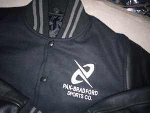 Veste de Baseball pour hommes, avec broderie Chenille, manches en cuir, personnalisé - Product Image 6