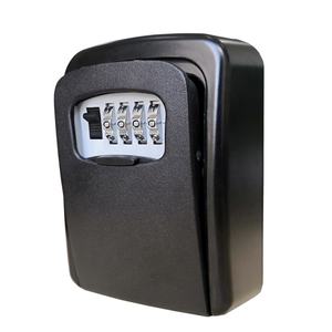 Caja de bloqueo de aleación de aluminio, caja de almacenamiento segura con llave de combinación de tipo cuadrado con cubierta deslizante para Airbnb Home Garage School - Product Image 3