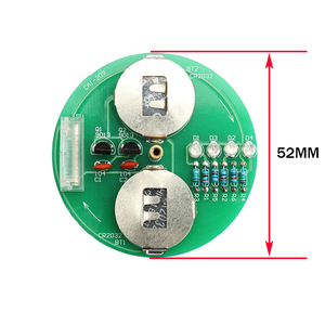 Tự làm điện tử Kit LED Gyro DIY Hàn Kit xoay đèn lồng Inline thành phần DIY điện tử sordeing dự án (không có pin) - Product Image 2