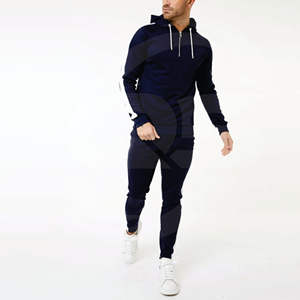 2019 Popular Men'<b>s</b> Plus Size Active Bottoms Customizable Cotton Polyester Jogger Sets Track Sport <b>Suits</b> - Product Image 3