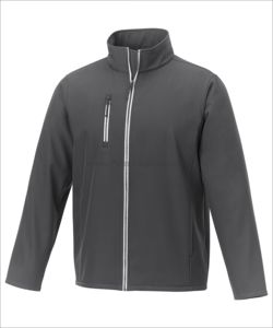 Chaqueta Softshell personalizada de diseño de tendencia, chaqueta de invierno impermeable Softshell superventas, Sarga de aparejos de chenilla bordada personalizada - Product Image 6