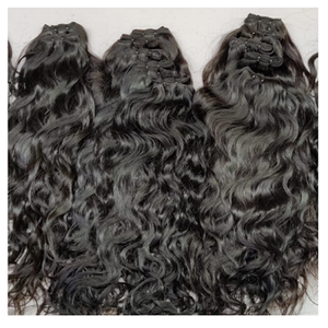 Extensiones de cabello virgen de templo crudo indio 100% más vendidas, recto sedoso de un solo donante, listo para enviar - Product Image 3