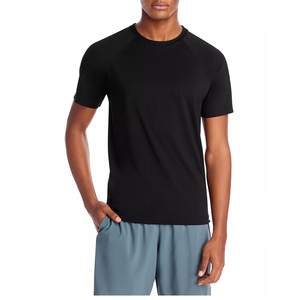 OEM Men's t-shirts <b>white</b> custom t shirt with personal logo stand collar short sleeve letter printed T shirt for men - Product Image 1