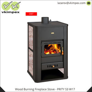 Estufa de chimenea de leña para Hotel, Villa, apartamento, diseño moderno, 570x530x930mm - Product Image 2