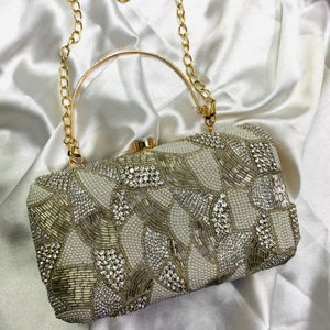 Elegant Exclusive <b>Wedding</b> Evening <b>Bag</b> Bridal <b>Clutch</b> <b>for</b> Special Occasions - Product Image 1