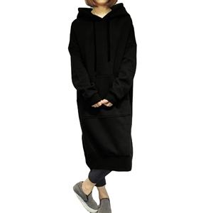 2020 automne automne femmes décontracté Sport à capuche pull sweats à manches longues écologique respirant 100% coton hiver mode - Product Image 1