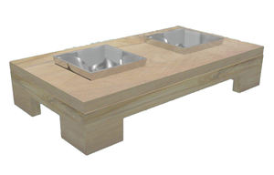 Bol pour chien en acier inoxydable 100%, avec support en fer, design Unique, personnalisé, vente en gros depuis l'usine - Product Image 4