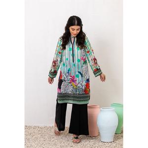 tan colour girl keemz shlwar dress 3 piece lawn amazing hot selling Pakistan ladies suit India winter wear - Product Image 2