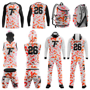 เสื้อกีฬาสำหรับเด็กผู้ชายชุดเครื่องแบบอเมริกันฟุตบอลออกแบบใหม่ - Product Image 5