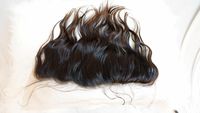 GEMRIA Modèle 379 Perruques et queues de cheval en cheveux indiens Remy, ondulés naturels, bouclés serrés, avec closure frontale 13X4 13X6, sans perte de cheveux