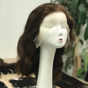 Peluca ondulada de agua marrón para mujeres negras, cabello Remy virgen, peluca de encaje HD, extensión de cabello humano de alta calidad, precio al por mayor - Product Image 1