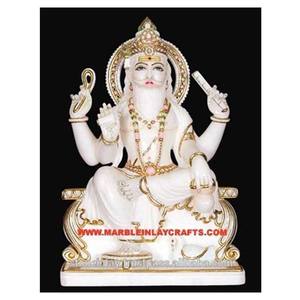 Estatua de Dios de mármol, Vishwakarma - Product Image 1