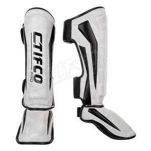 Protector de espinillera de cuero PU, marca privada, novedad de 2021 - Product Image 1