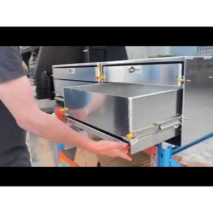 RAM Industrie 227 kg ขยายเต็มรูปแบบล็อกสไลด์22 "ยาว77มม. สูง19มม. เหล็กรีดเย็นหนาสำหรับลิ้นชัก - Product Image 4