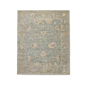 Tapis de cuisine en laine moderne de luxe, noués à la main, poils longs, lavables, forme personnalisée, utilisation intérieure/extérieure, prix bas du marché - Product Image 1