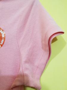 T-shirt manches courtes et col rond pour femme, expédié du Bangladesh, prix d'usine, 100% - Product Image 4