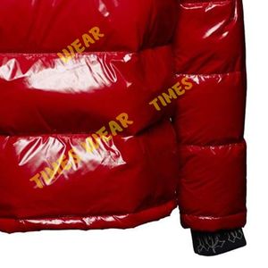 เสื้อโค้ทบุนวมสีตัดกันสำหรับผู้ชายเสื้อแจ็คเก็ตขนเป็ดไนลอนเสื้อโค้ทกลางแจ้งมีฮู้ดให้ความอบอุ่นสำหรับฤดูหนาว - Product Image 5